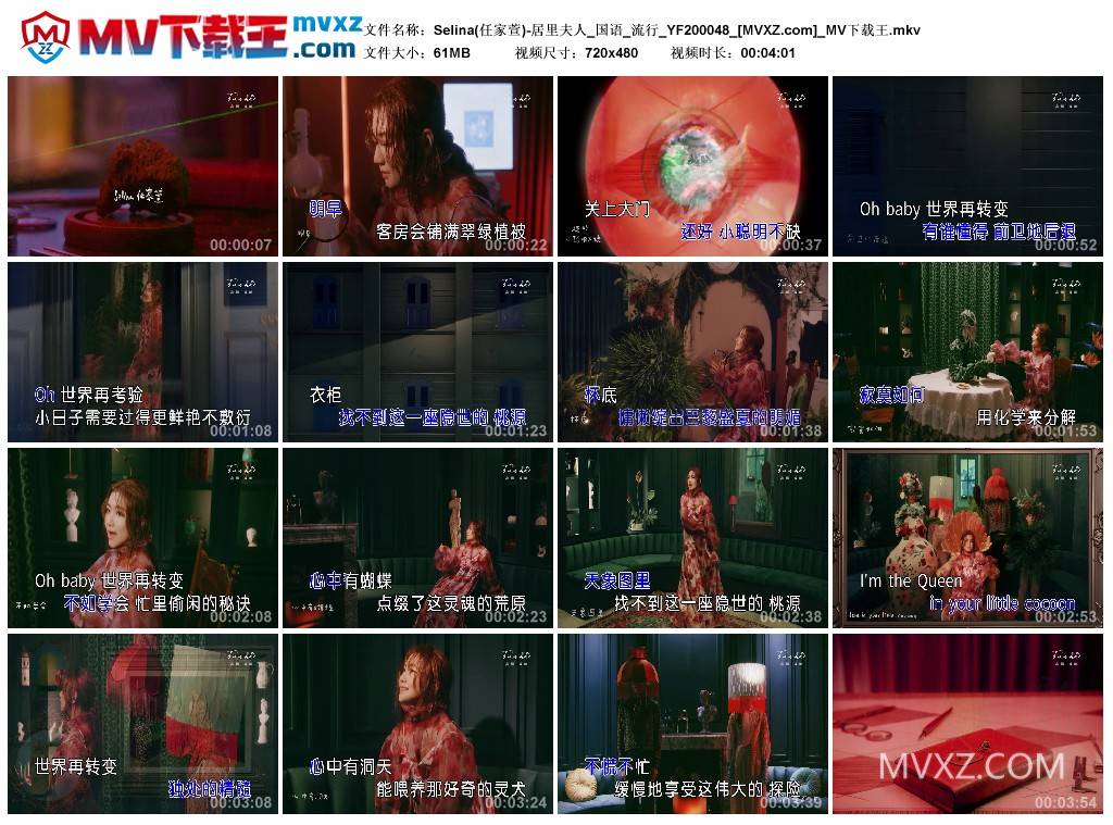 Selina(任家萱)-居里夫人_国语_流行_YF200048